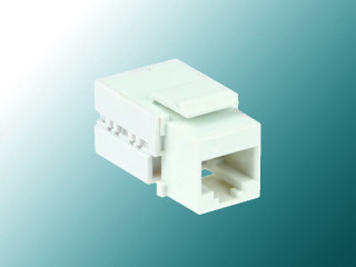 Cat 5E 90° Unshielded Keystone Jack