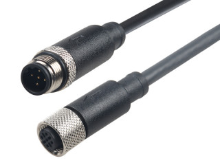 M12 5PIN Male&Female-B Shielded