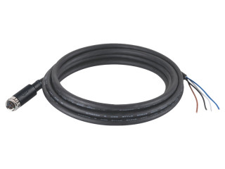 M8 4PIN Female-A Straight Unshielded