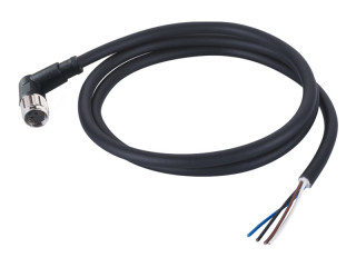 M8 4PIN Female-A Right Angled Unshielded