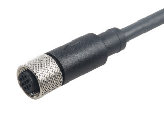 M12 5PIN Female-D Unshielded